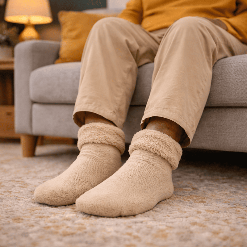 Meia Térmica Soquete com Conforto Térmico | Loja Pronto Idoso