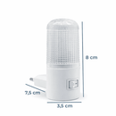 Luminária Noturna LED com Luz Suave Bivolt | Loja Pronto Idoso