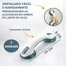 Barra de Apoio Auxiliar com Ventosa para Banheiro | Loja Pronto Idoso