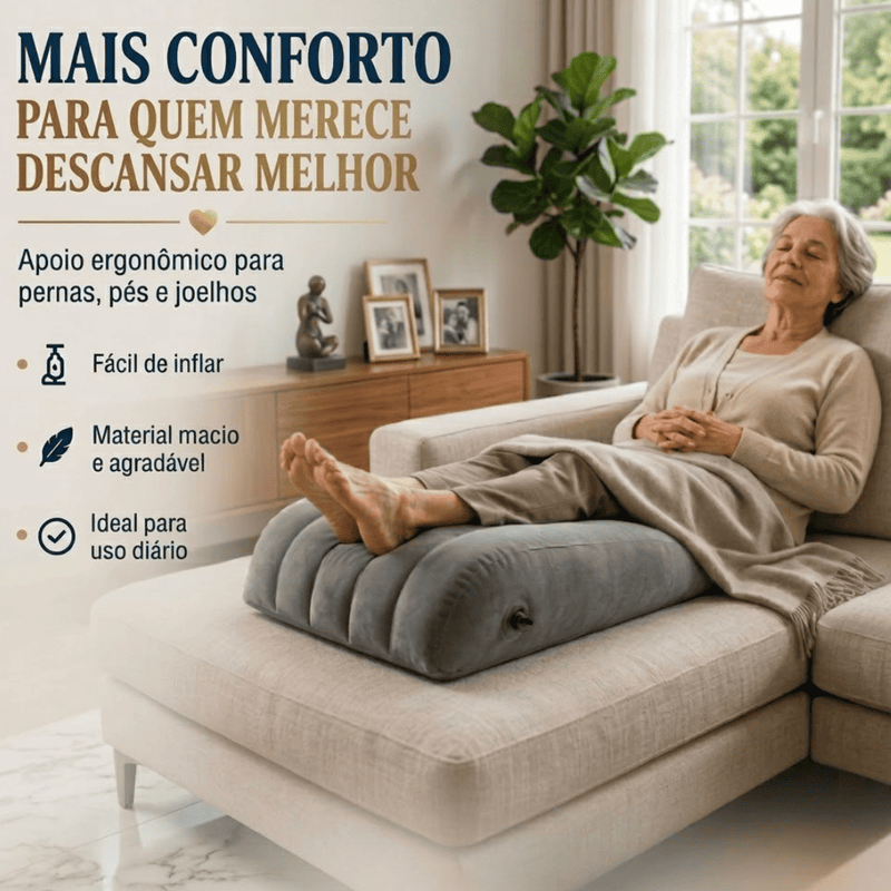 Almofada Inflável para Elevação das Pernas | Loja Pronto Idoso