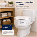 Assento Sanitário Elevado 7,5cm e 13cm | Loja Pronto Idoso