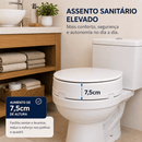 Assento Sanitário Elevado 7,5cm e 13cm | Loja Pronto Idoso