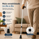 Bengala de Alumínio Regulável com Base Estável | Loja Pronto Idoso