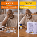 Organizador de Remédios Semanal 28 Compartimentos - Porta Comprimidos Diário | Loja Pronto Idoso