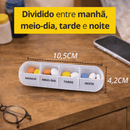 Organizador de Remédios Semanal 28 Compartimentos - Porta Comprimidos Diário | Loja Pronto Idoso