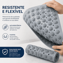 Tapete Antiderrapante para Box com Ventosas - Mais Segurança no Banho | Loja Pronto Idoso