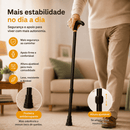 Bengala de Alumínio Regulável com Base Estável | Loja Pronto Idoso