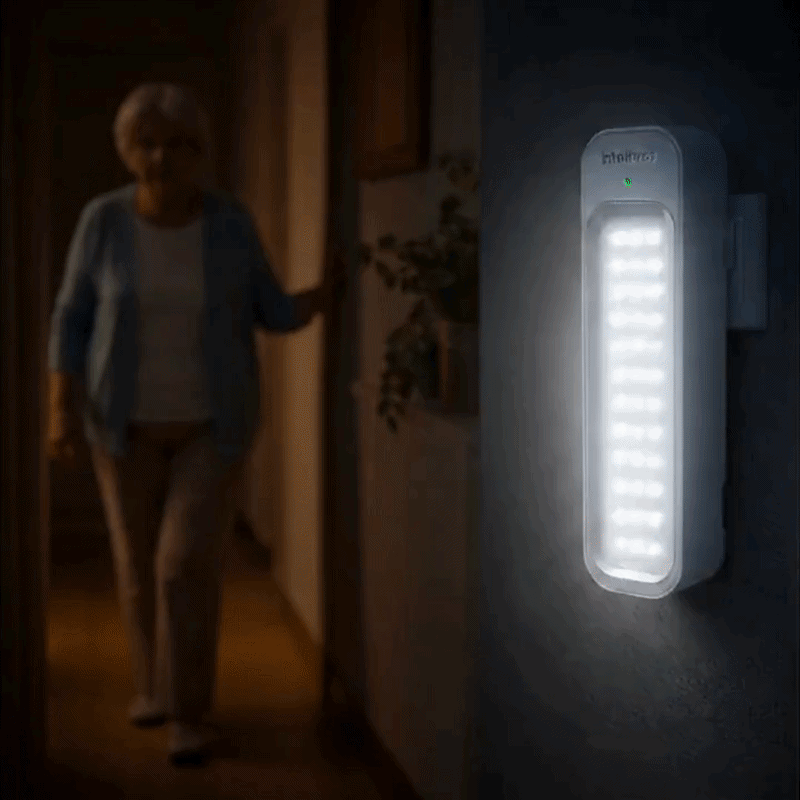 Luminária de Emergência LED Automática – Luz Imediata no Apagão | Loja Pronto Idoso