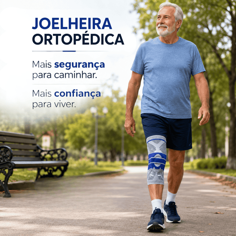 Joelheira Ortopédica - Mais Segurança e Conforto para Caminhar | Loja Pronto Idoso