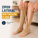 Meia de Compressão com Zíper - Fácil de Vestir | Loja Pronto Idoso
